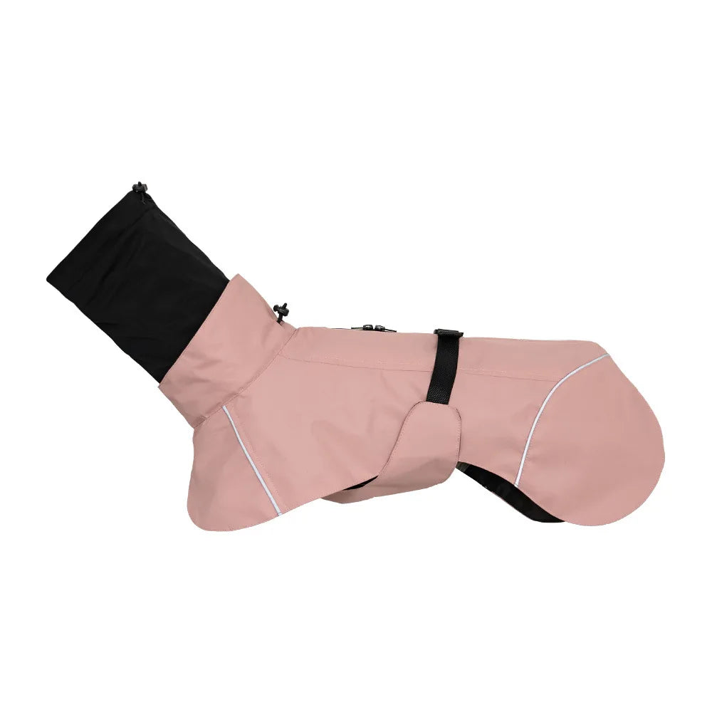 Vattentätt Regnskydd för Små Hundar – Reflex och Huva