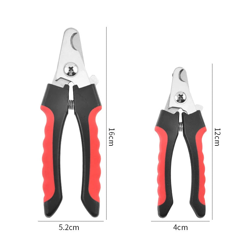 Klosax för Hund och Katt – Rostfri Nagelklippare med Ergonomiskt Grepp