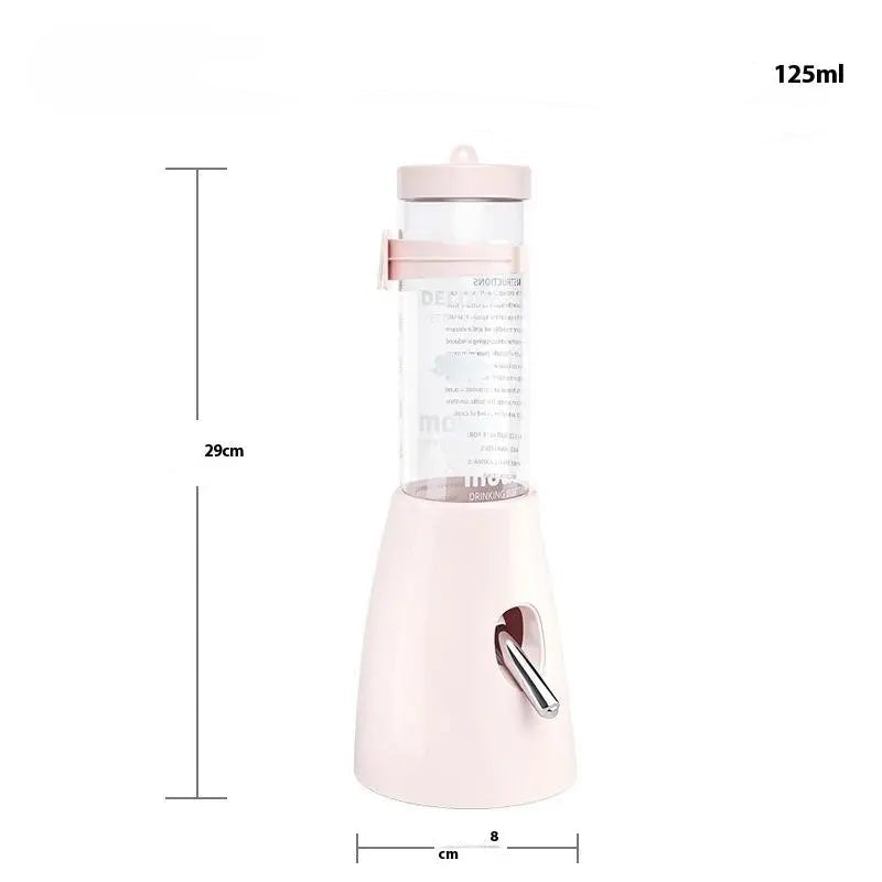 Automatisk 2-i-1 Matskål och Vattenflaska för Hamster och Smådjur