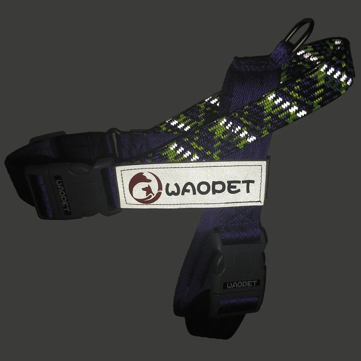 Reflekterande Hundsele i Slitstark Nylon – Jämnt Fördelat Tryck över Bröstet