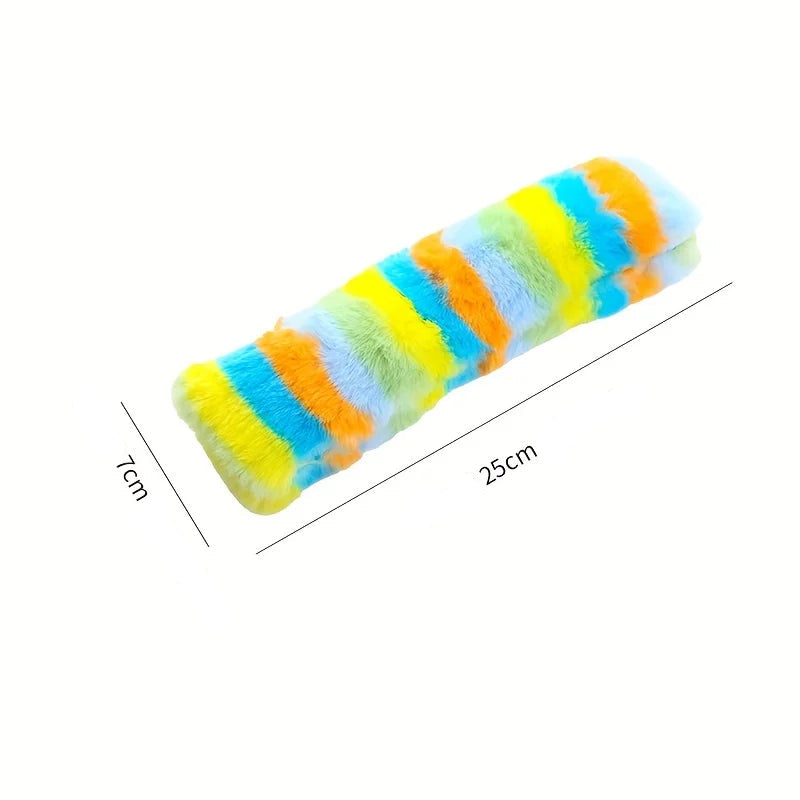 Prasslig Plyschleksak med Ekologisk Kattmynta