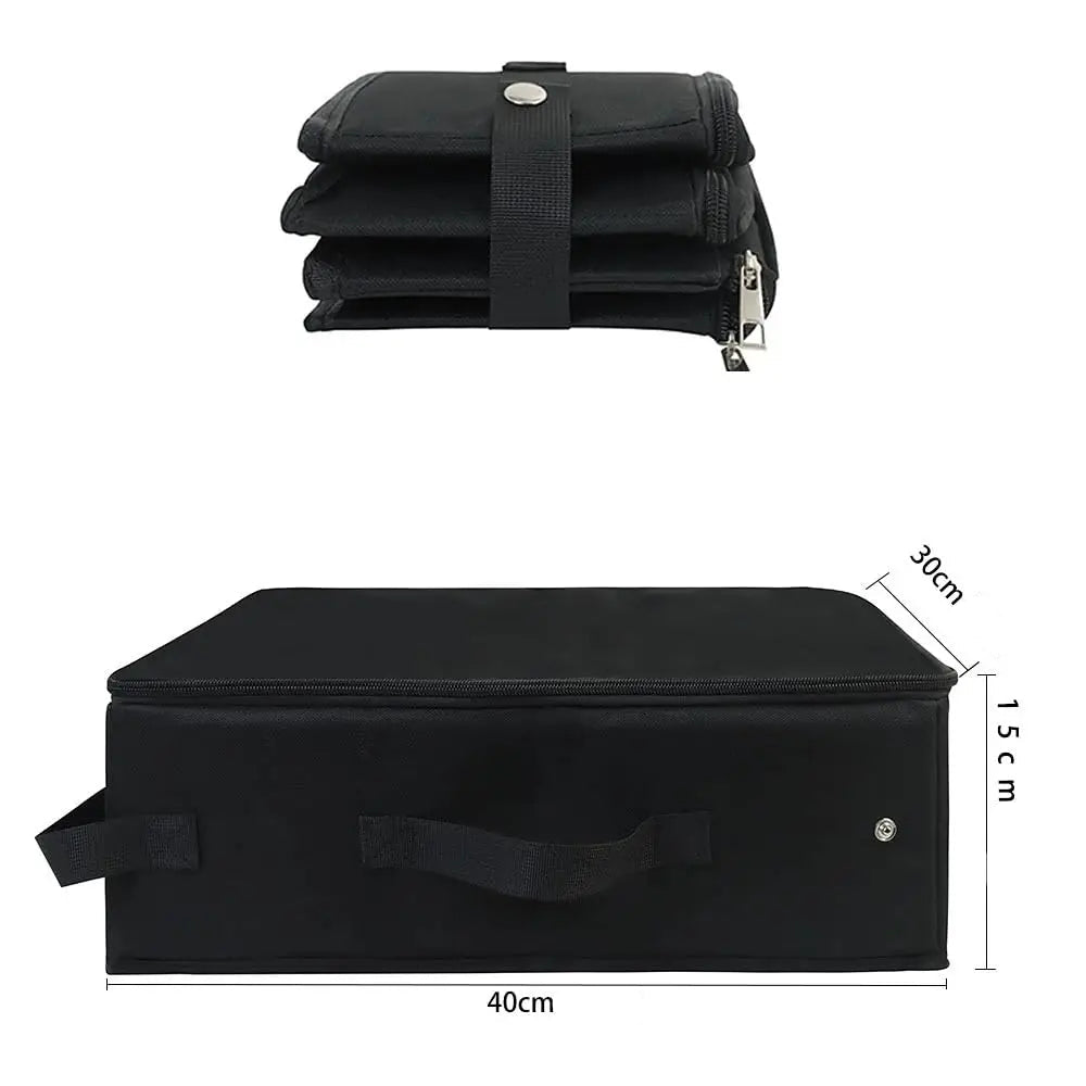 Hopfällbar Kattlåda för Resa - Vattentät och Portabel