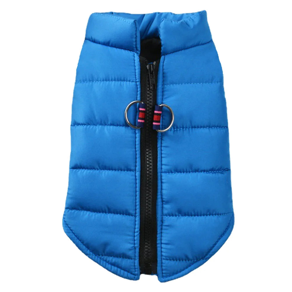 varm hundväst små hundar mjuk bekväm vinterjacka