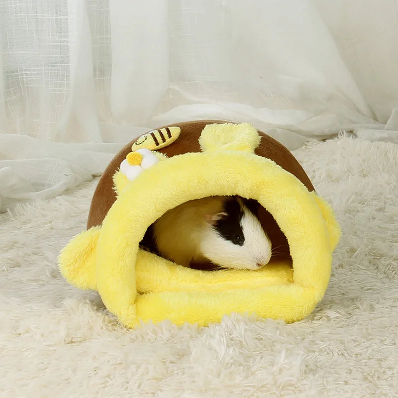 Fleecehus i Söt Form av Bikupa för Smådjur