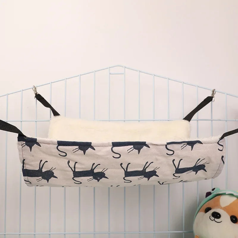 Hängmatta för kanin och andra Smådjur – Bekväm Viloplats