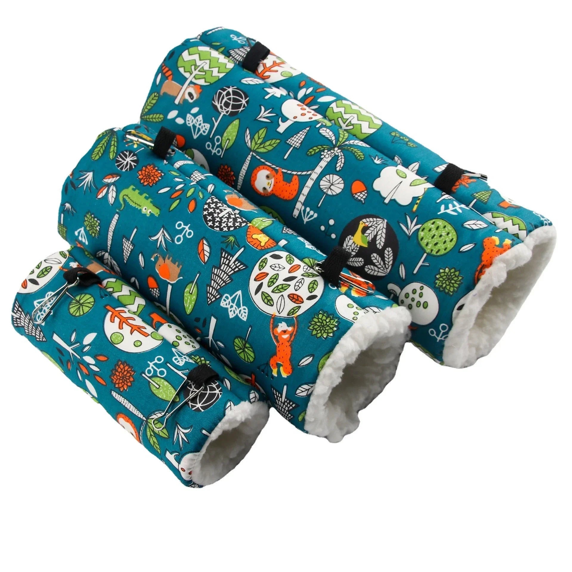 Hängande Hus och Tunnel i Plysch – Varm Plats för Smådjur och Fågel