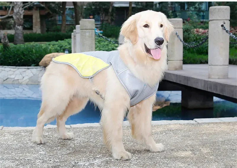 Reflekterande Kylväst för Hund med Snabbspänne och Selefunktion