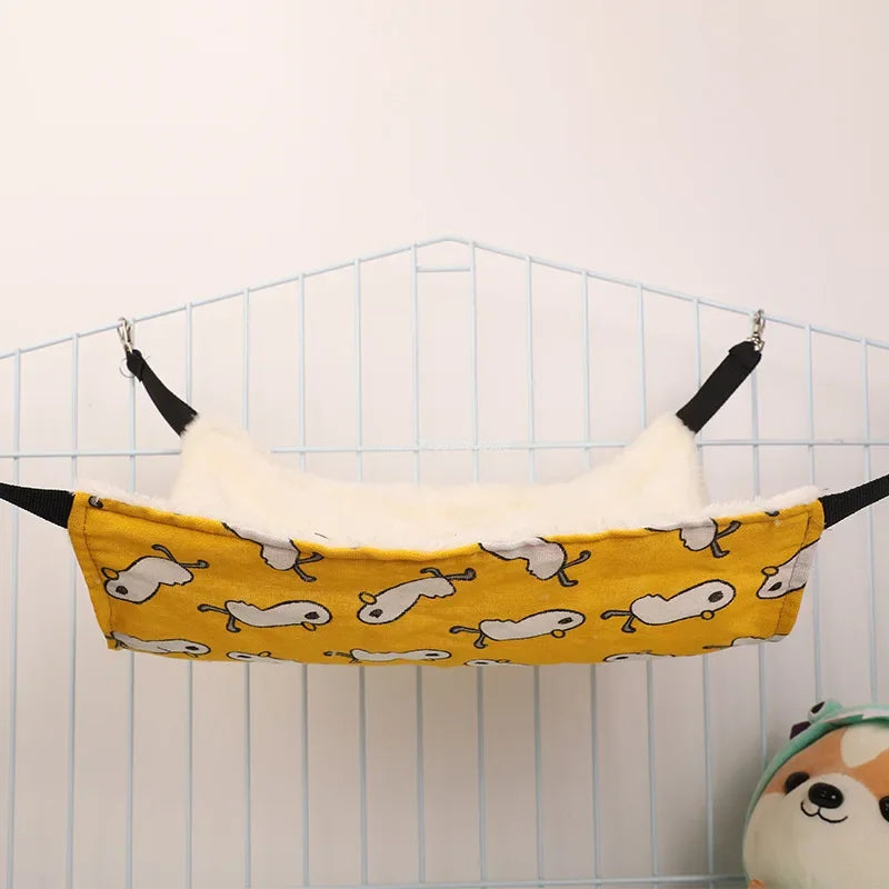 Hängmatta för kanin och andra Smådjur – Bekväm Viloplats