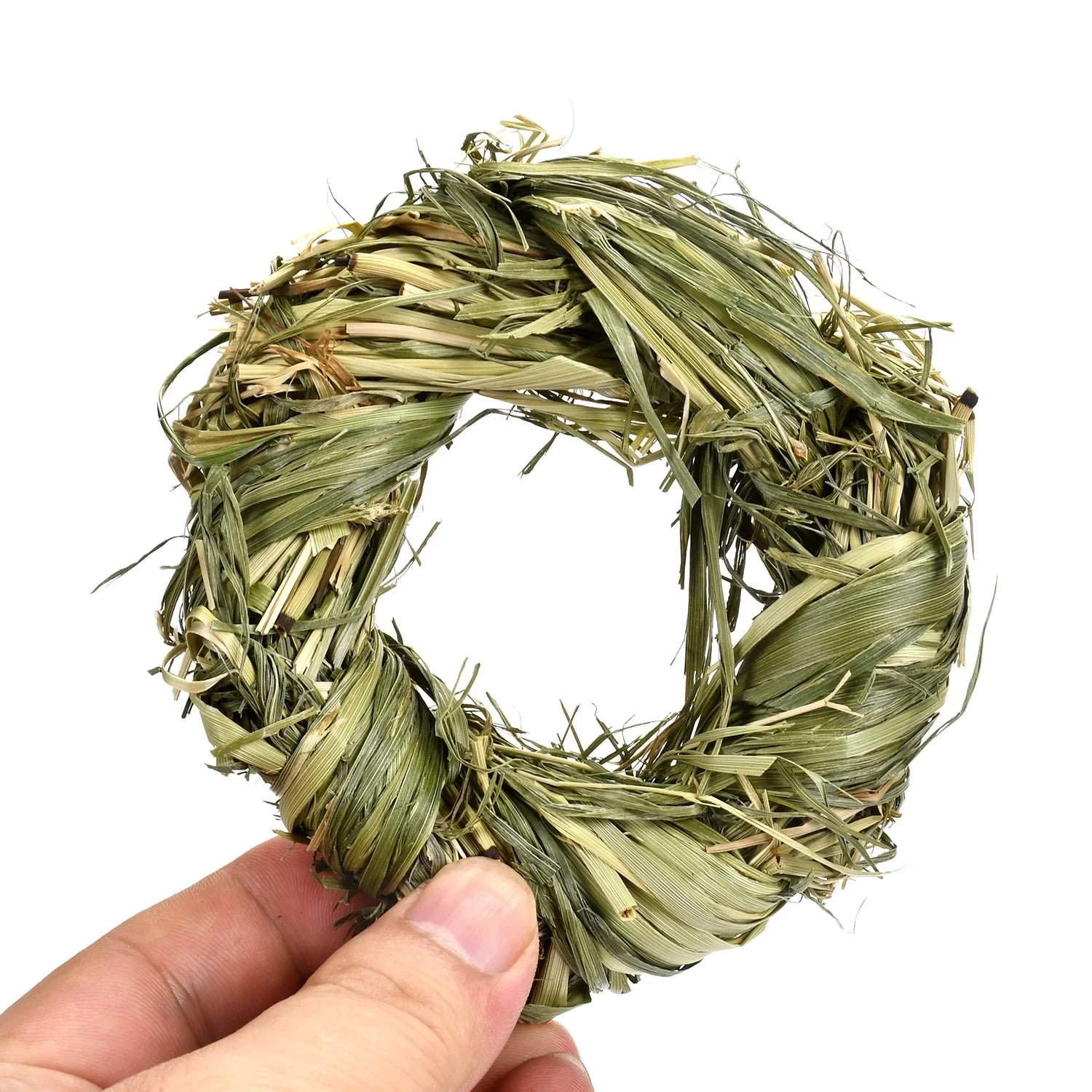 Naturlig Tuggleksak i Gräs för Smådjur – Slipar Tänderna Skonsamt