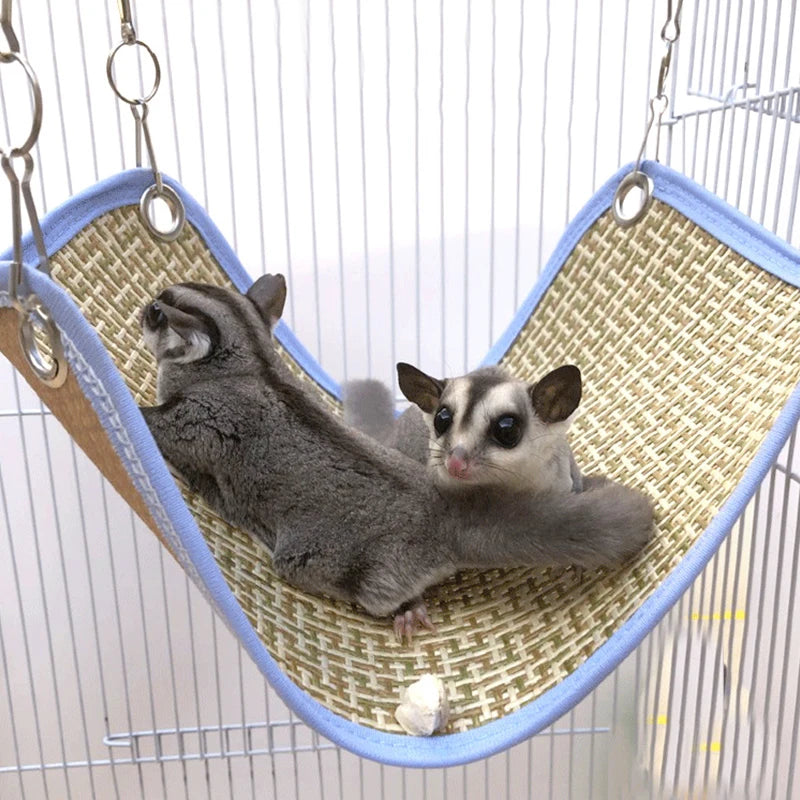 Sommarhängmatta i Naturmaterial för Smådjur och Fågel