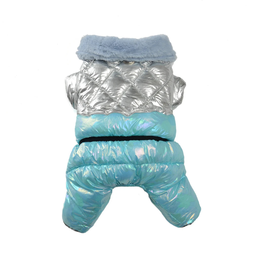 Vinterjacka med Fleecefoder för Hund & Katt – Vindtät & Vattenavvisande Overall för Kalla Dagar