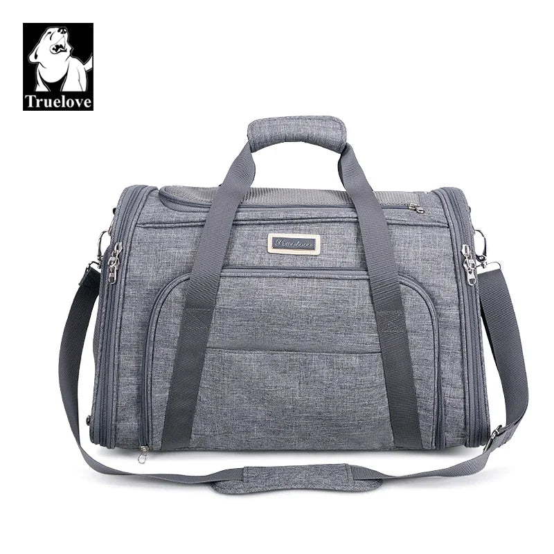 Vikbar Husdjursryggsäck – Vattenavvisande Transportväska för Hund & Katt