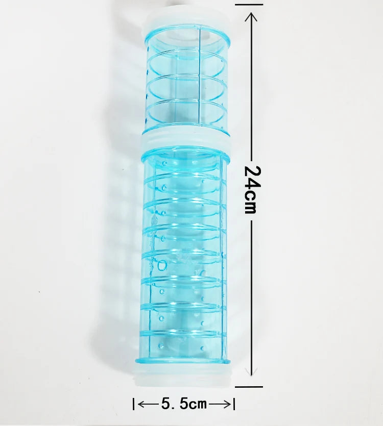 Hamstertunnel Set 4 Delar i Transparent Plast
