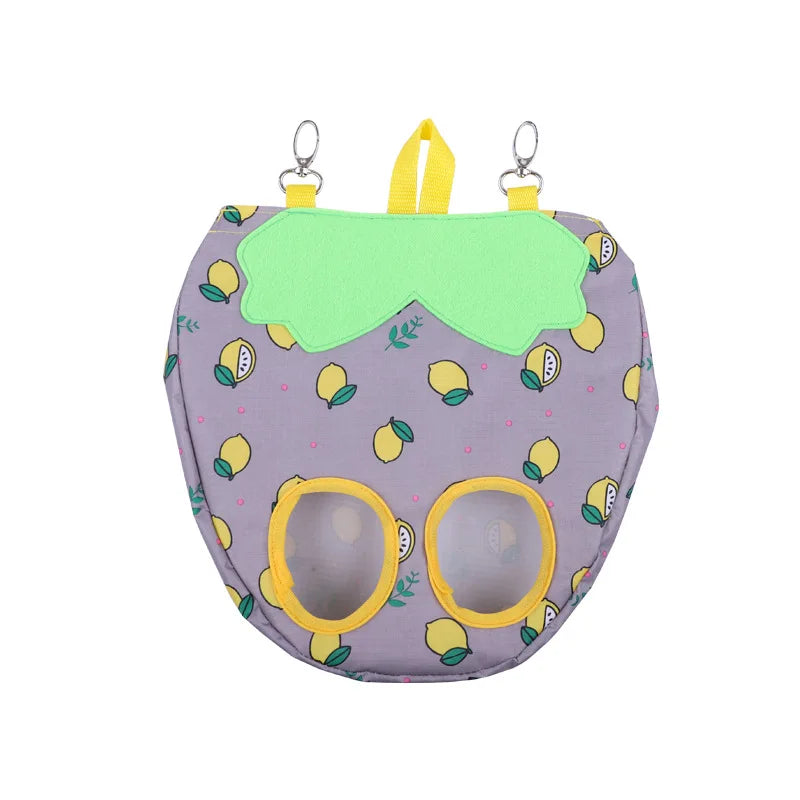 Hängande Höpåse för Smådjur – Praktisk Foderhållare i Söt Design