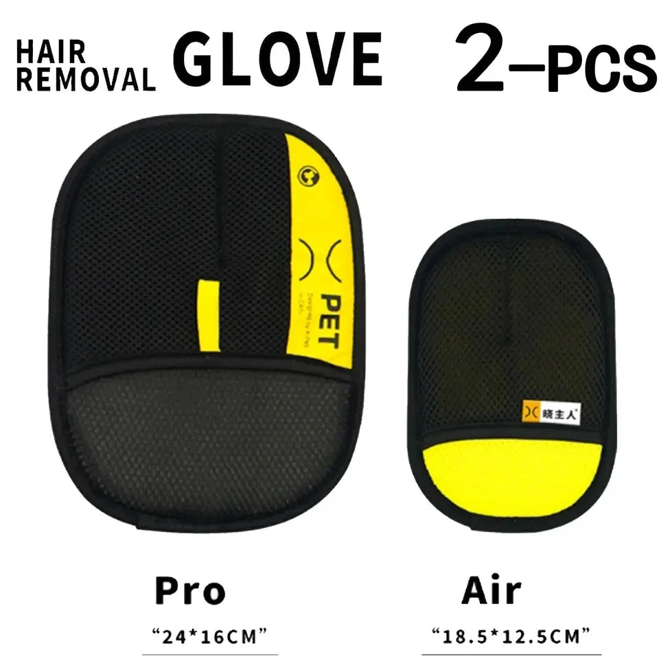 Woyuosn Double-sided Pet Grooming Gloves
