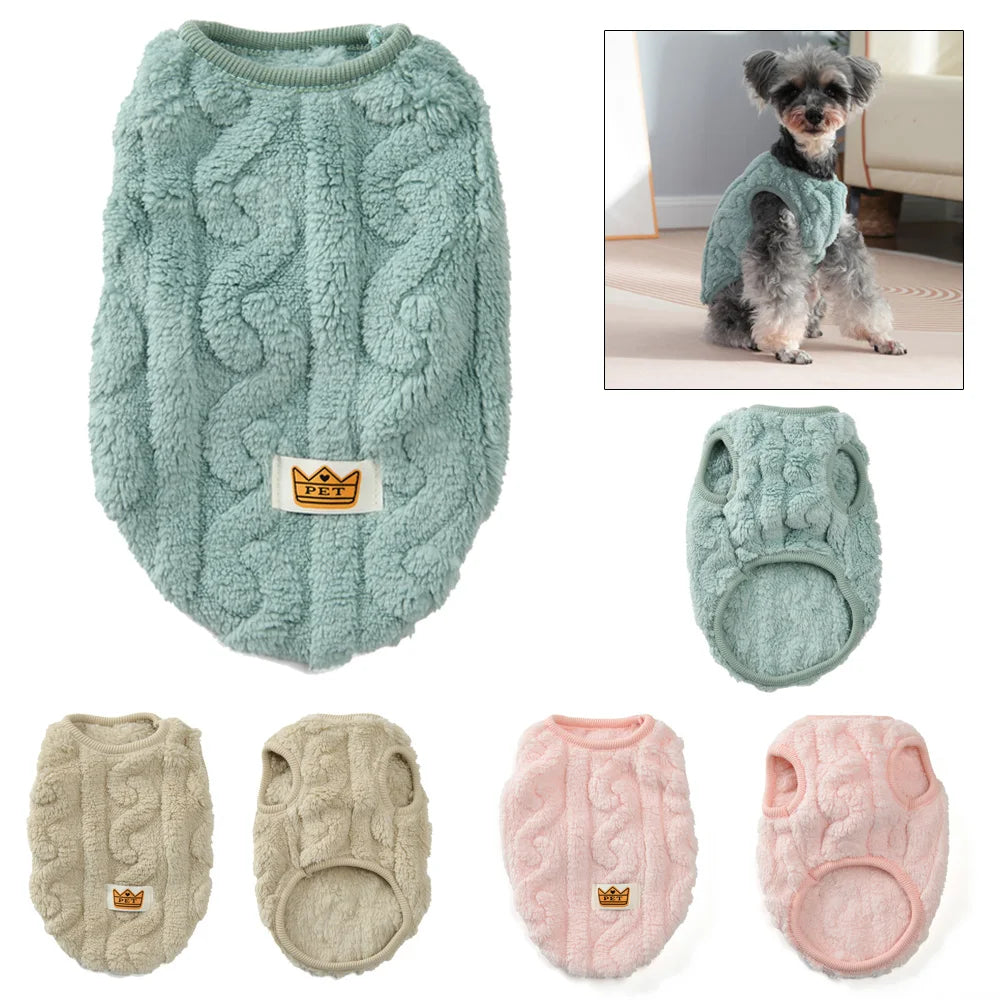 Varm Fleecetröja för Katt & Liten Hund – Mysig till Höst/Vinter