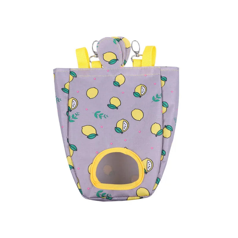 Hösäck i Morotsform för Kanin och Marsvin – Med Krokar