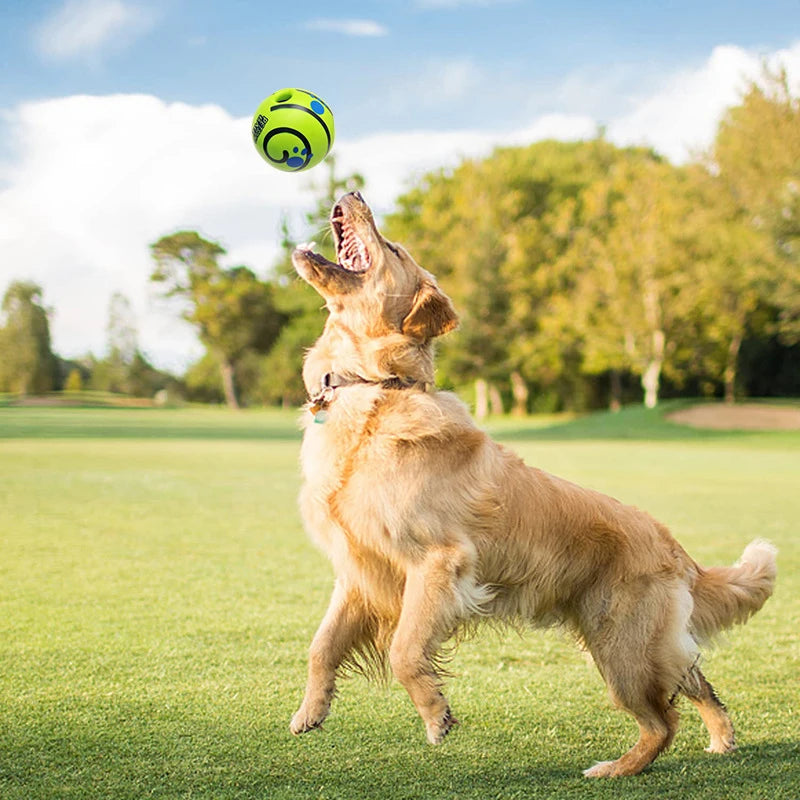 interaktiv leksaksboll hund med roliga ljud vid rörelse