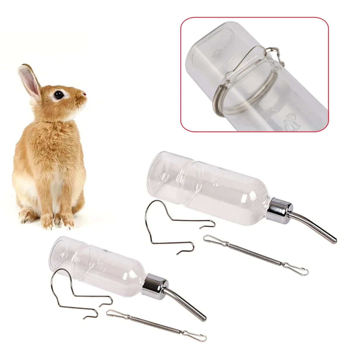 Vattenflaska för Smådjur 180 ml/350 ml