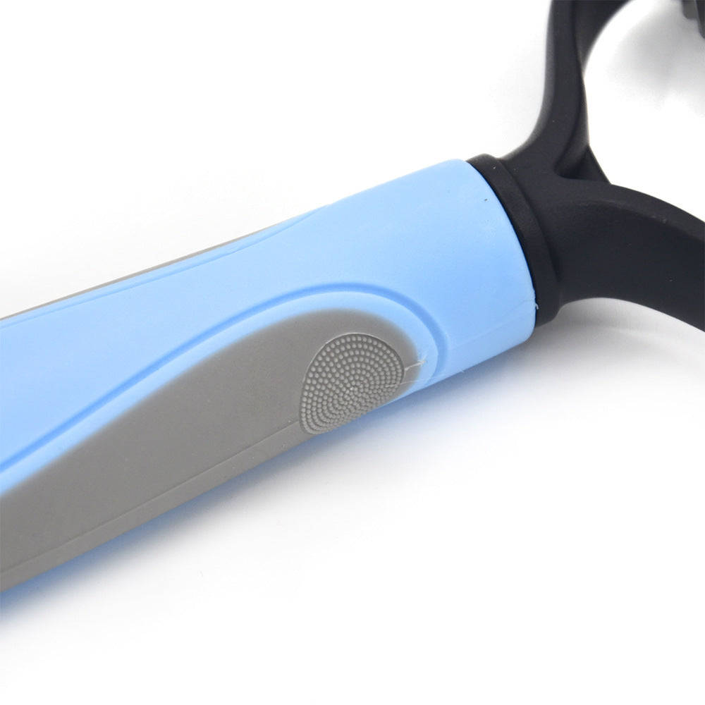 Deshedding Borste för Hund & Katt – Rakhyvel & Tovutredare i Ett Verktyg