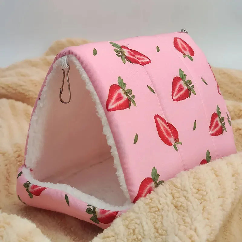 Söt Smådjursbädd i Bomull med Tecknat Mönster