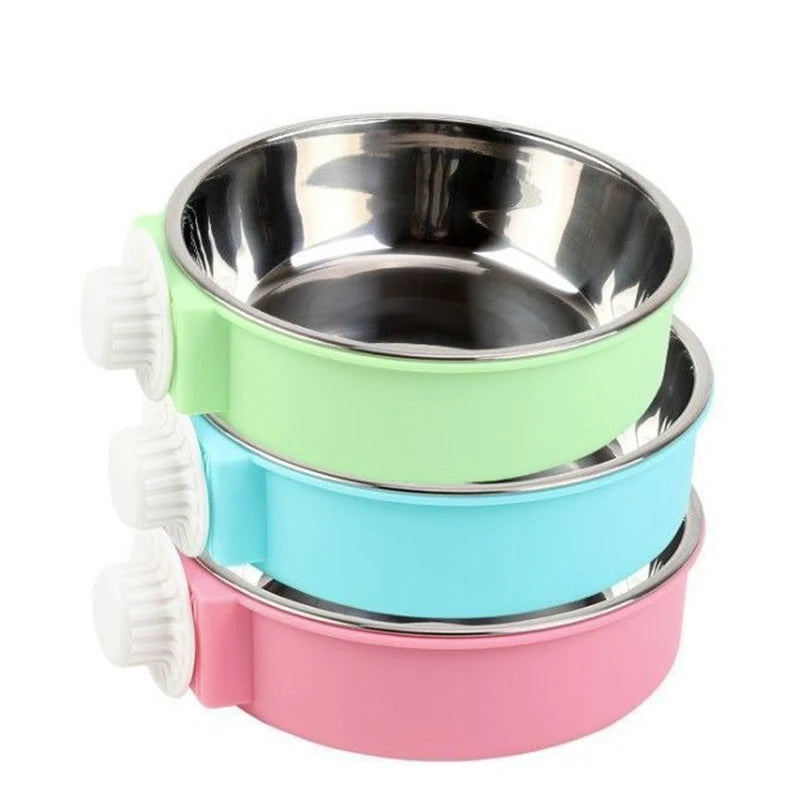 Stor Hängande Mat- Vattenskål för Smådjur och Fågel