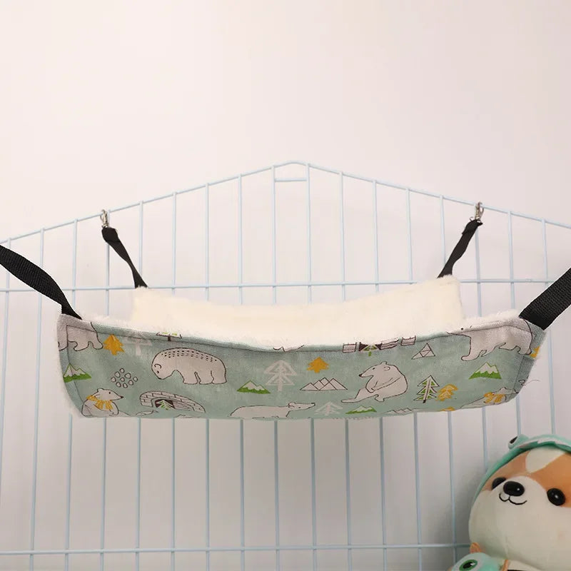 Hängmatta för kanin och andra Smådjur – Bekväm Viloplats