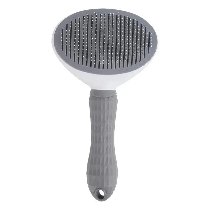 Self-Cleaning Pet Hair Remover Brush – Dog & Cat Grooming Tool