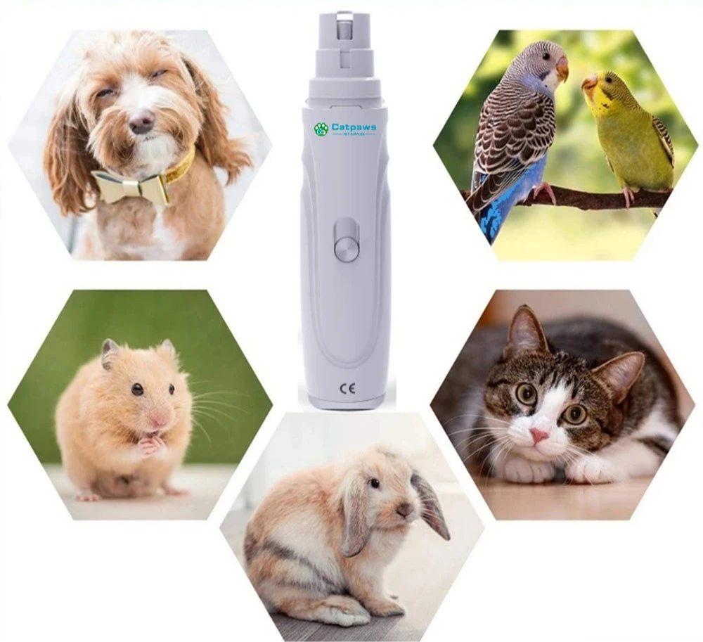 Elektrisk Klofil för Hund, Katt och Smådjur - USB-Uppladdningsbar
