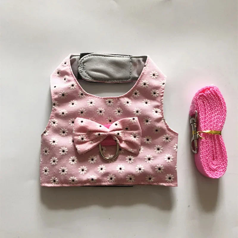 Sele och Koppel för Smådjur – Bekvämt och Justerbart Set