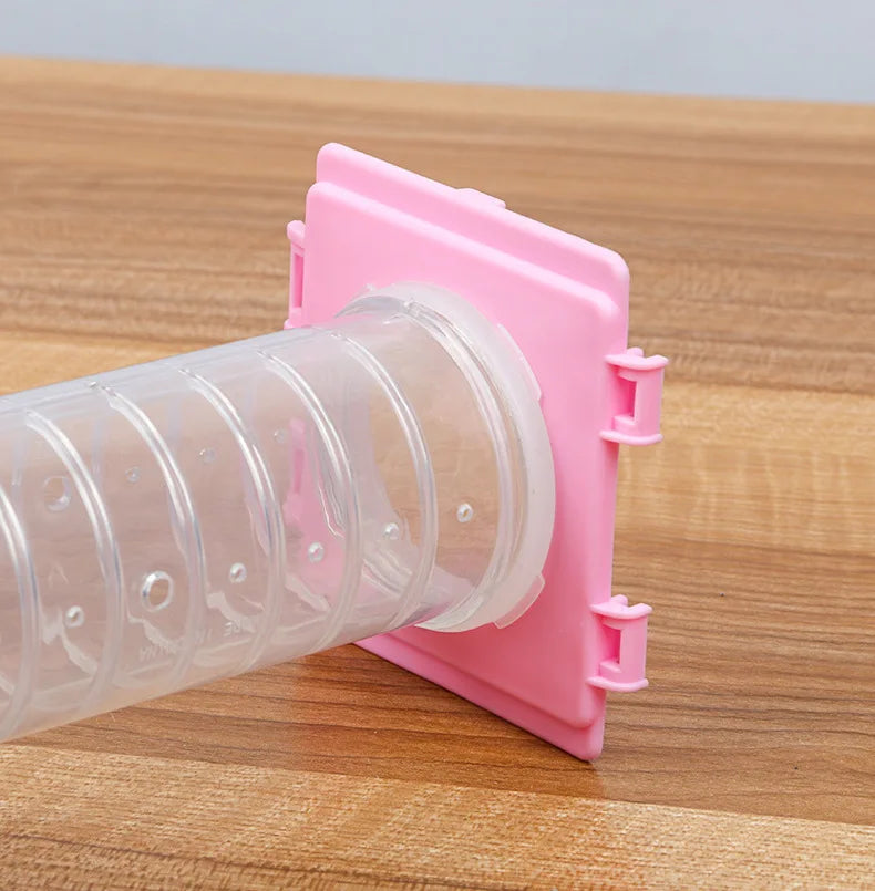 Hamstertunnel Set 4 Delar i Transparent Plast