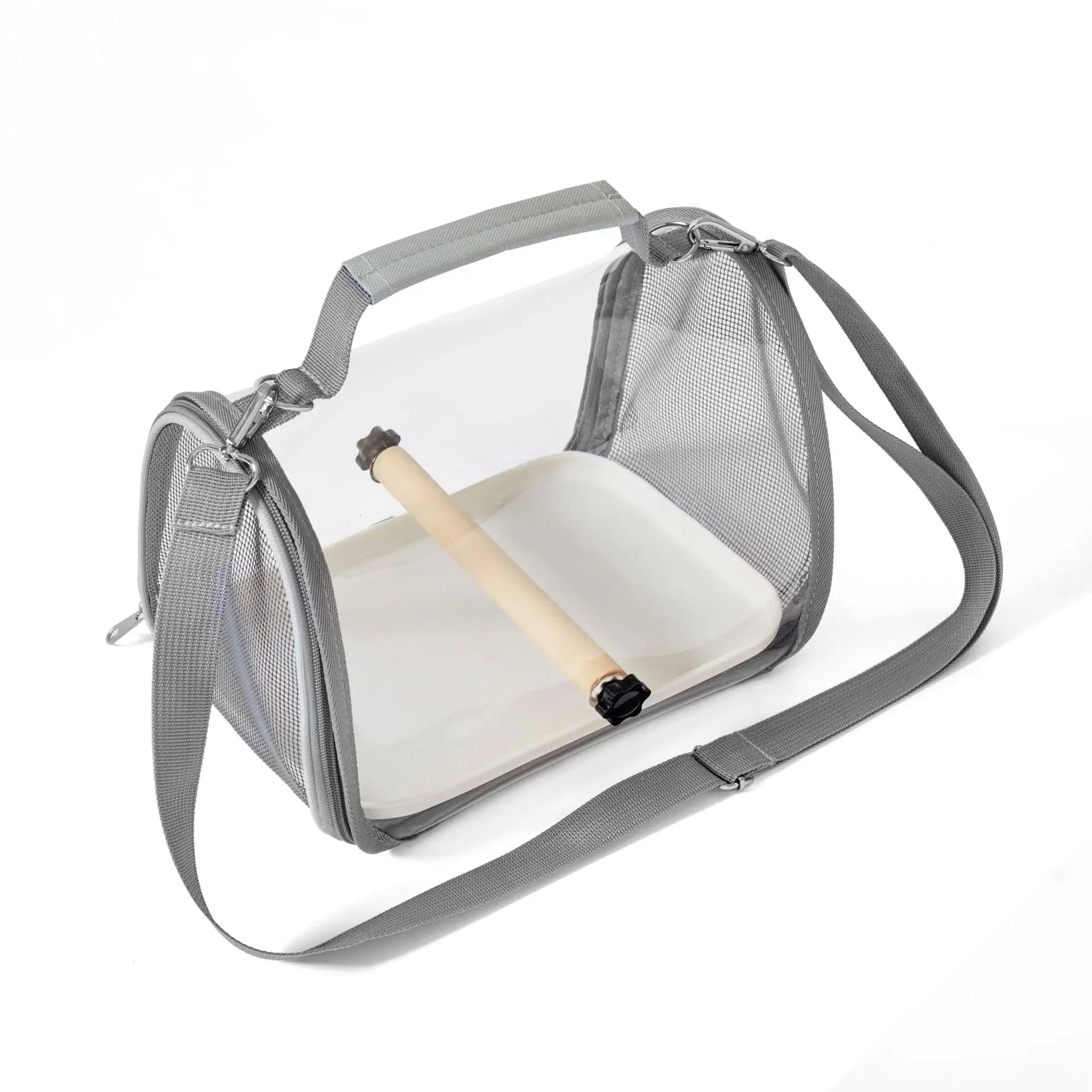 Transportväska till Fågel med Sittpinne och Underbricka