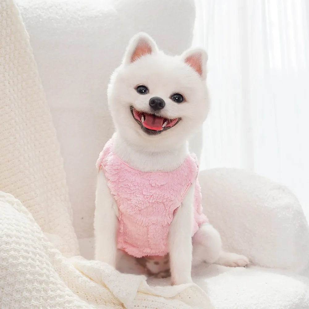 fleece tröja hund katt mjuk varm