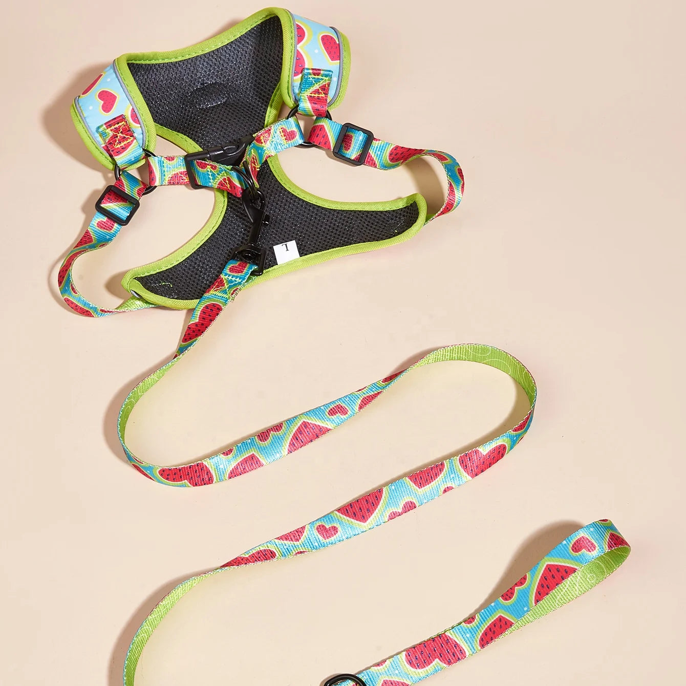 Hundsele med Koppel och Hållare för Avföringspåsar – Justerbar & Praktisk