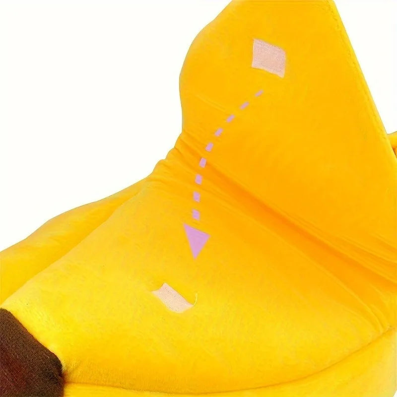 mjuk bananformad djurbädd i manchester för katt och liten hund