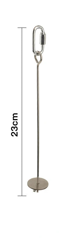 frukt- och grönsakshållare i rostfritt stål för fåglar och smådjur