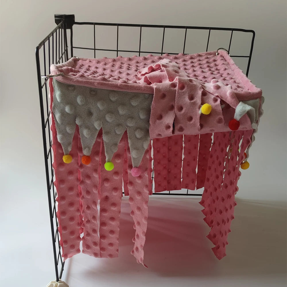 hörnhängmatta sovhus till smådjur i bur