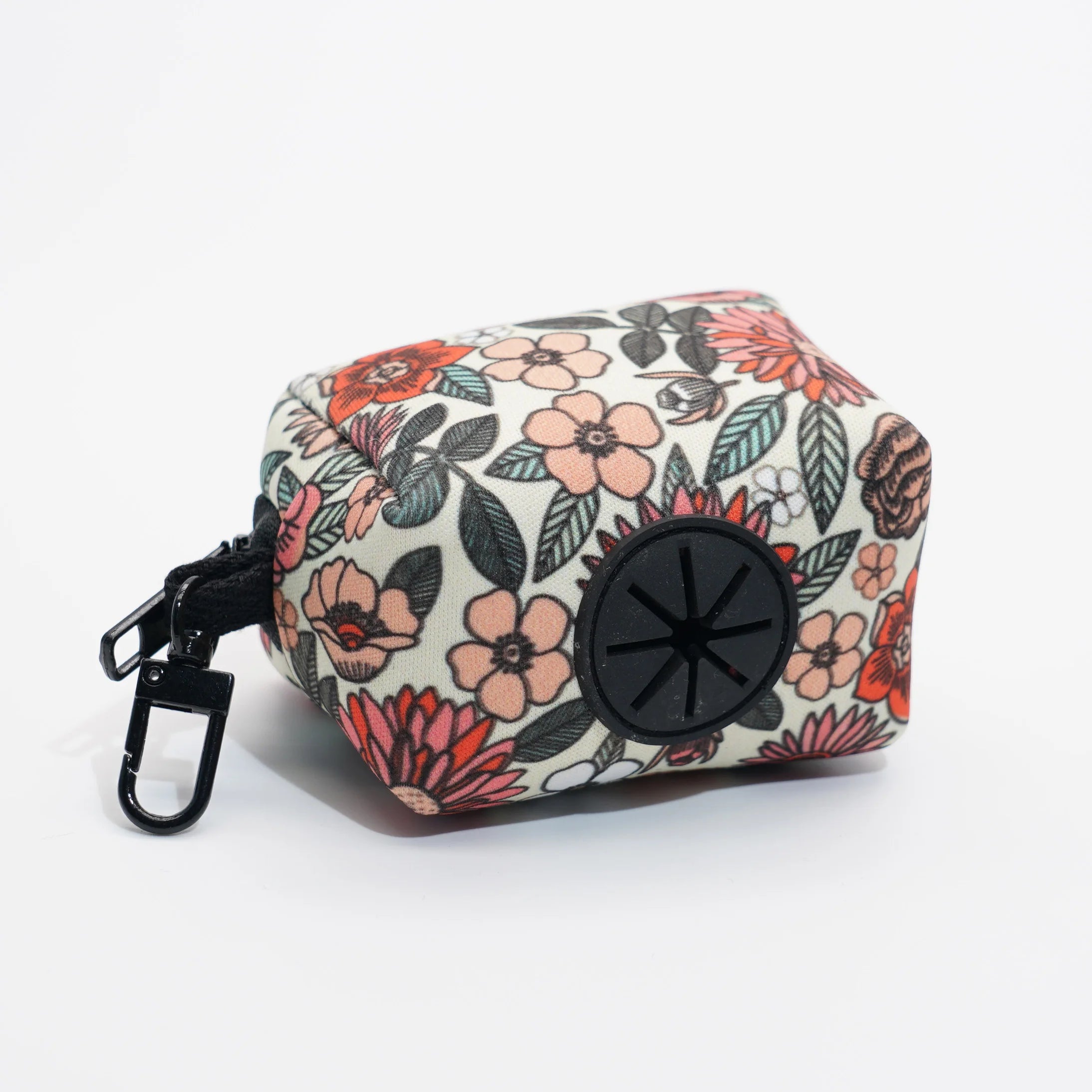 handgjord koppelväska i boho blommigt mönster