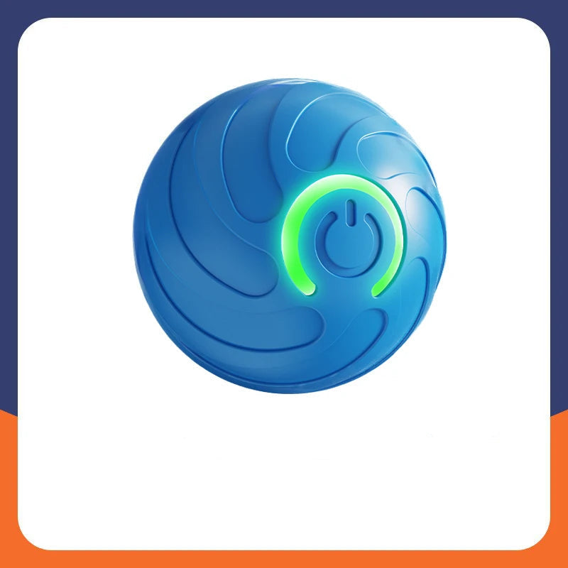 självrörlig interaktiv hundboll med intelligent rörelsemönster