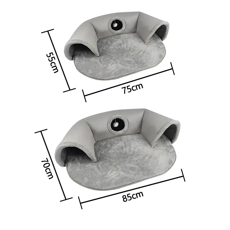 mjuk kattunnel i manchester för lek och vila