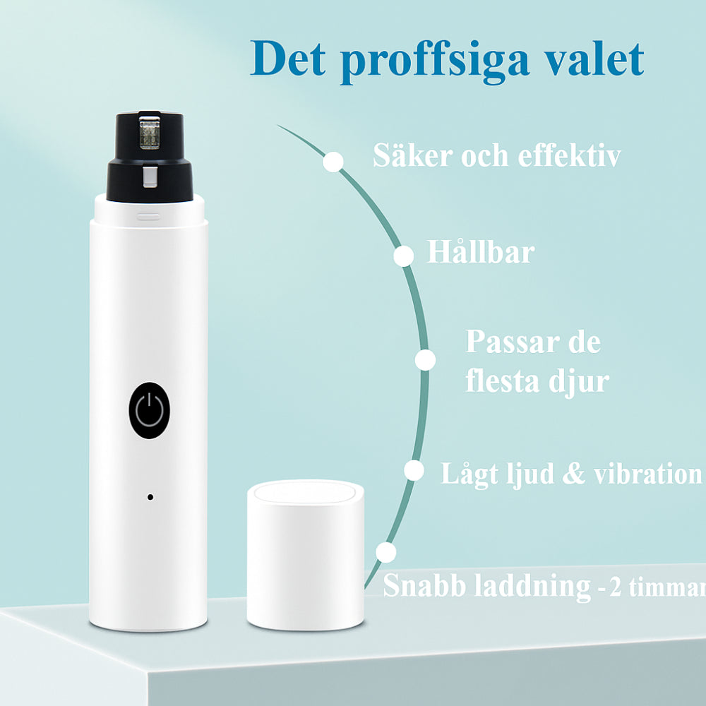 Elektrisk Kloslip med LED & USB – Tyst och Säker för Husjur