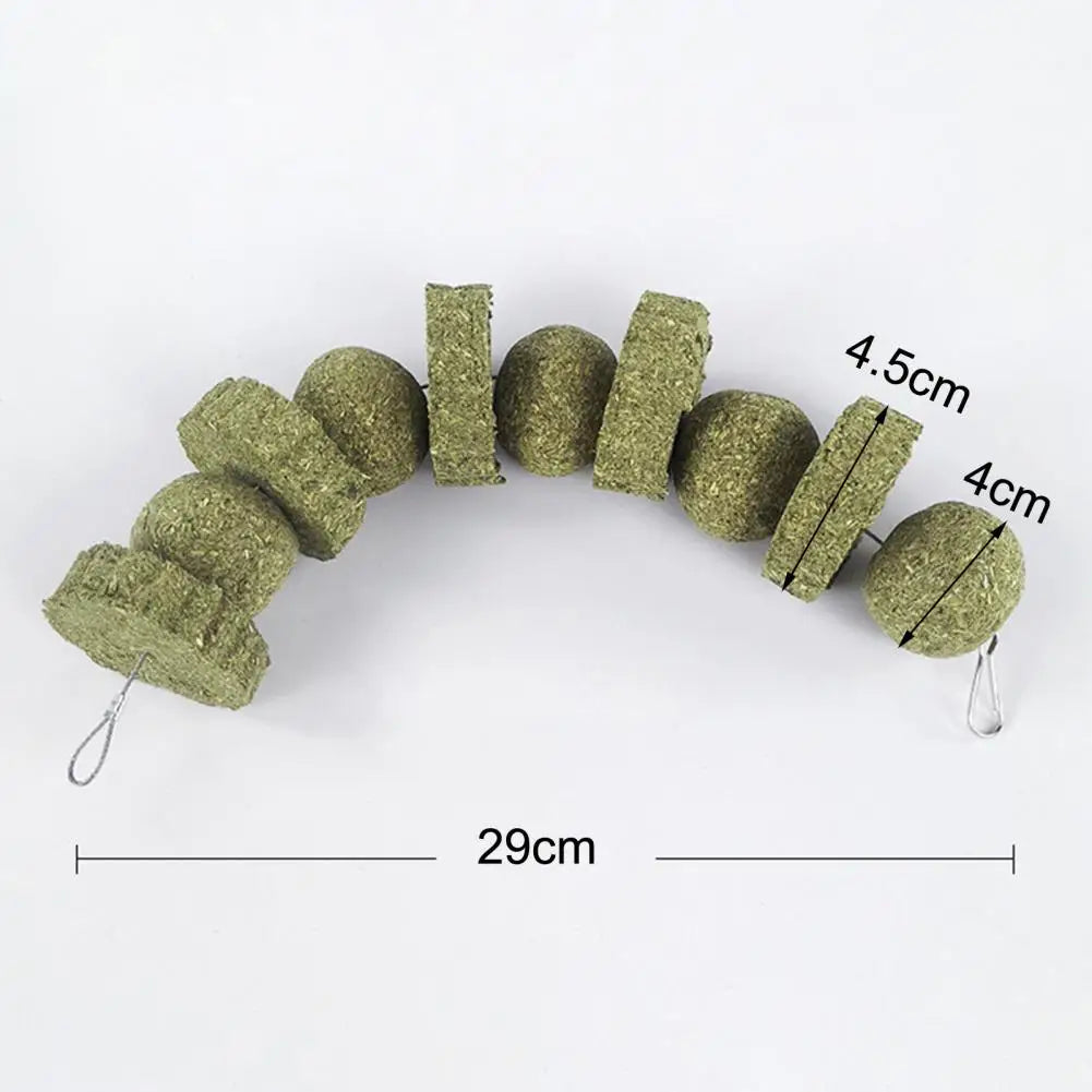 naturlig tuggleksak av gräs till kanin och gnagare