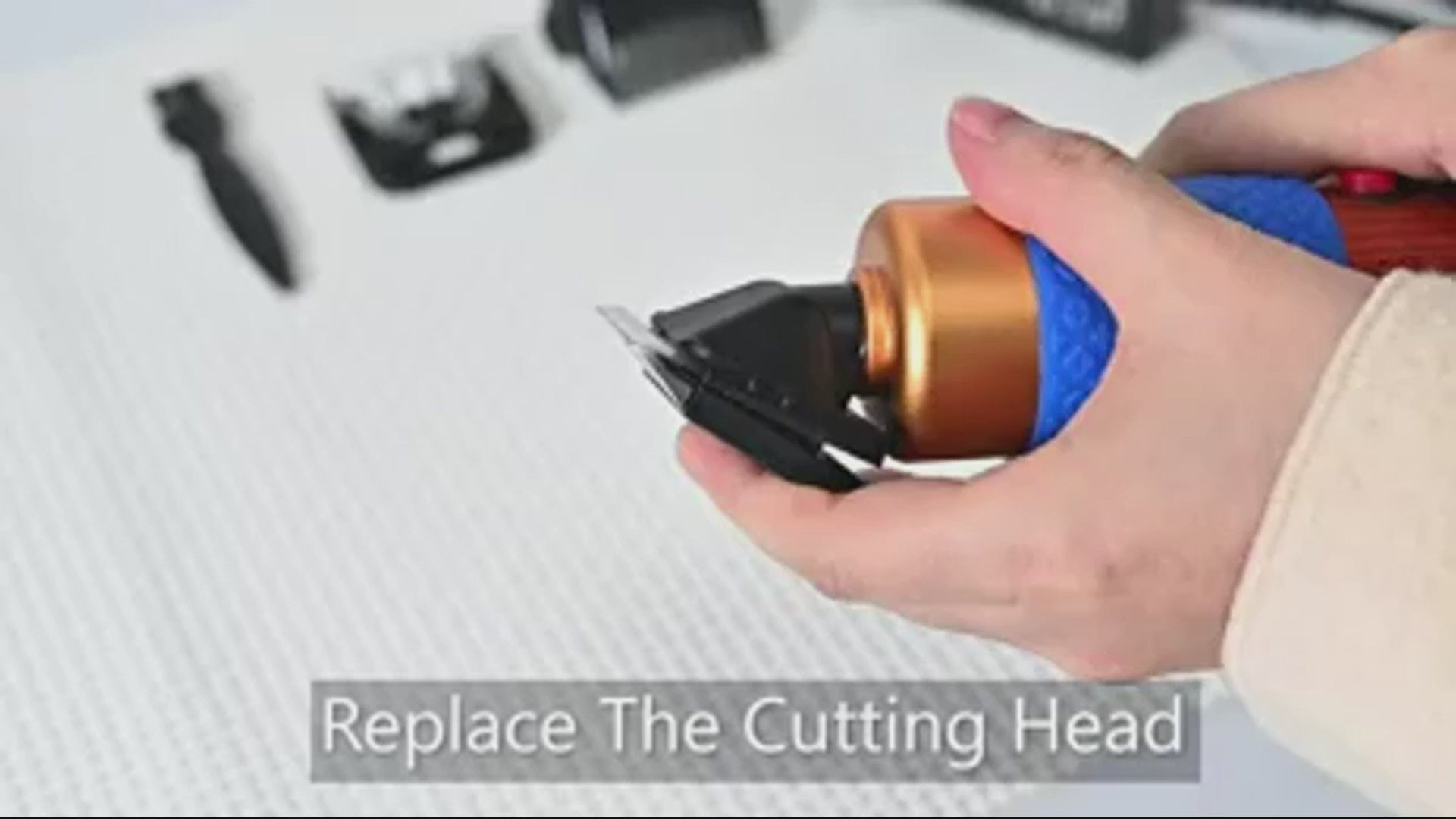 Elektrisk Klippmaskin för Hund och Katt – Kraftfull 220v för Långhåriga Husdjur