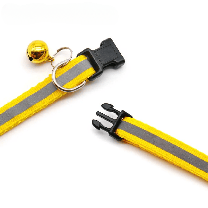 Alla Utekatter Förtjänar att Synas - 2-pack Reflekterande Katthalsband med Bjällra – Justerbara & med Säkerhetslås