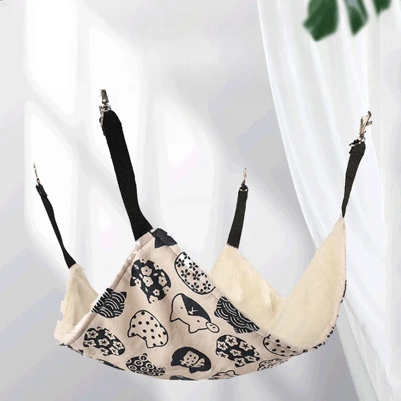 Hängmatta för kanin och andra Smådjur – Bekväm Viloplats