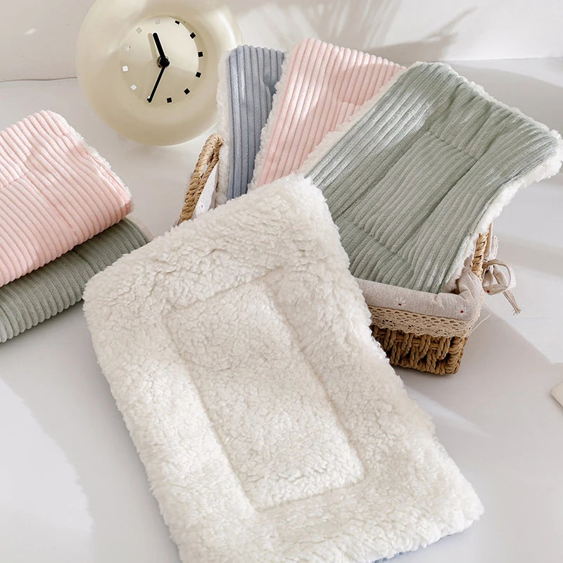 Smådjursbädd i Fleece för Smådjur Vintervarm