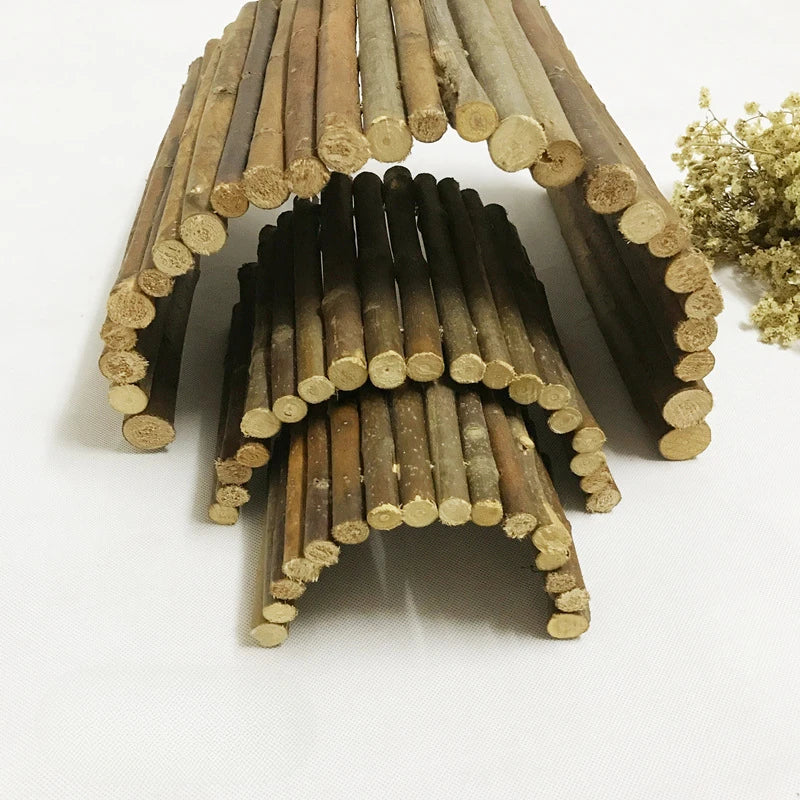 Träbro för Smådjur – Klätterlek och Tuggleksak