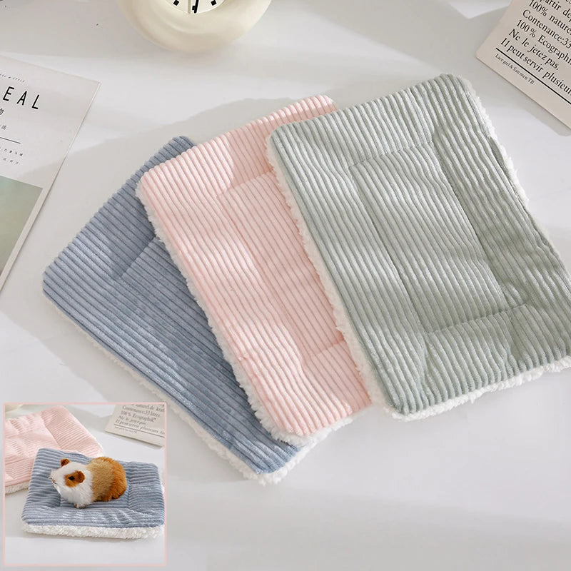 Smådjursbädd i Fleece för Smådjur Vintervarm