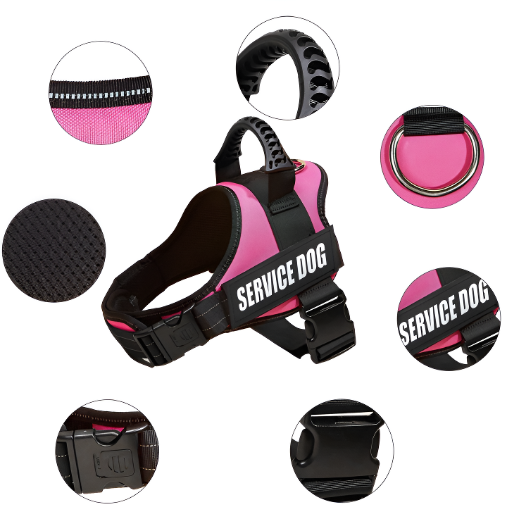 Reflekterande Hundsele med Anti-Drag-Design – Komfort, Säkerhet och Kontroll