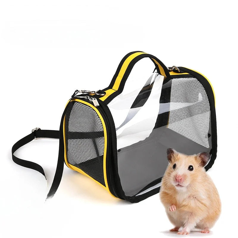 transparent transportbur för smådjur